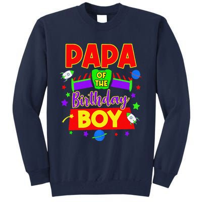 Papa Of The Toy Birthday Story Gift Tall Sweatshirt