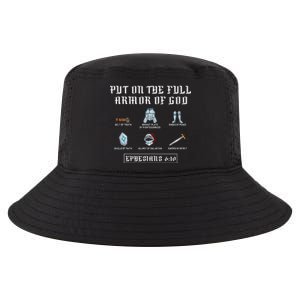 Put On The Full Armor Of God Funny Saying Christian Cool Comfort Performance Bucket Hat