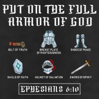Put On The Full Armor Of God Funny Saying Christian Adult Drive Performance Visor