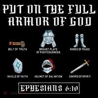 Put On The Full Armor Of God Funny Saying Christian Bag