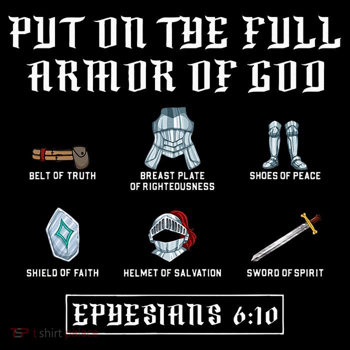 Put On The Full Armor Of God Funny Saying Christian Bag