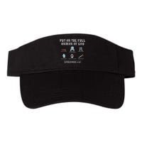 Put On The Full Armor Of God Funny Saying Christian Valucap Bio-Washed Visor