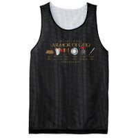 Put On The Full Armor Of God Shield Ephesians 611 Christian Mesh Reversible Basketball Jersey Tank