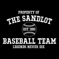 Property Of The Sandlot Est 1993 Baseball Team Legends Never Die Visor