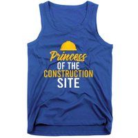 Princess Of The Construction Site Funny Construction Worker Great Gift Tank Top