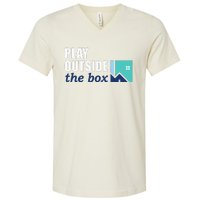 Play Outside The Box V-Neck T-Shirt