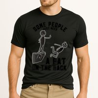 Pat On The Back Funny Adult Sarcastic Design Cooling Performance Crew T-Shirt