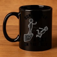 Pat On The Back Funny Adult Sarcastic Design 11oz C Handle Ceramic Mug
