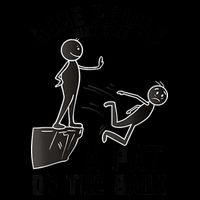 Pat On The Back Funny Adult Sarcastic Design Cropped Pullover Crew