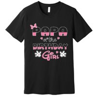 Papa Of The Birthday Girl Mouse Family Matching Premium T-Shirt