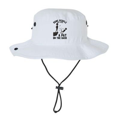 Pat On The Back Funny Adult Sarcastic Design Bucket Hat