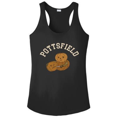 Pottsfield Over The Garden Wall Halloween Wear Pumpkin Ladies PosiCharge Competitor Racerback Tank