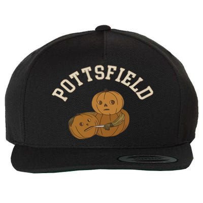 Pottsfield Over The Garden Wall Halloween Wear Pumpkin Wool Snapback Cap