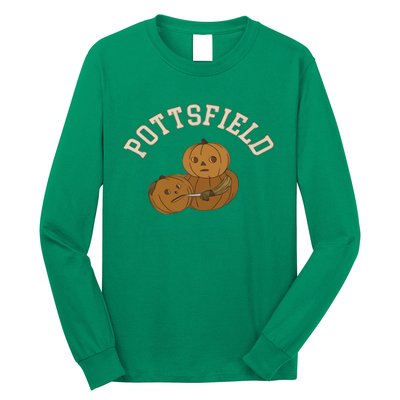 Pottsfield Over The Garden Wall Halloween Wear Pumpkin Long Sleeve Shirt