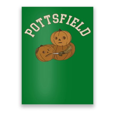 Pottsfield Over The Garden Wall Halloween Wear Pumpkin Poster