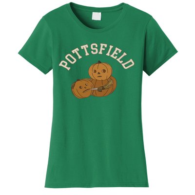 Pottsfield Over The Garden Wall Halloween Wear Pumpkin Women's T-Shirt