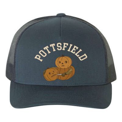 Pottsfield Over The Garden Wall Halloween Wear Pumpkin Yupoong Adult 5-Panel Trucker Hat