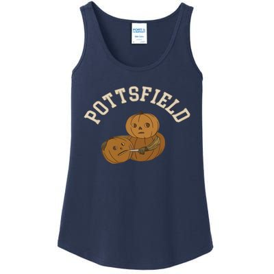 Pottsfield Over The Garden Wall Halloween Wear Pumpkin Ladies Essential Tank