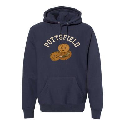 Pottsfield Over The Garden Wall Halloween Wear Pumpkin Premium Hoodie