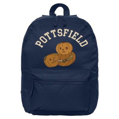 Pottsfield Over The Garden Wall Halloween Wear Pumpkin 16 in Basic Backpack