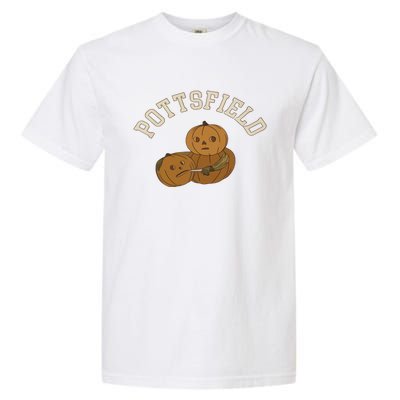 Pottsfield Over The Garden Wall Halloween Wear Pumpkin Garment-Dyed Heavyweight T-Shirt