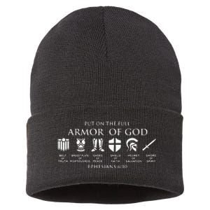 Put On The Full Armor Of God Sustainable Knit Beanie