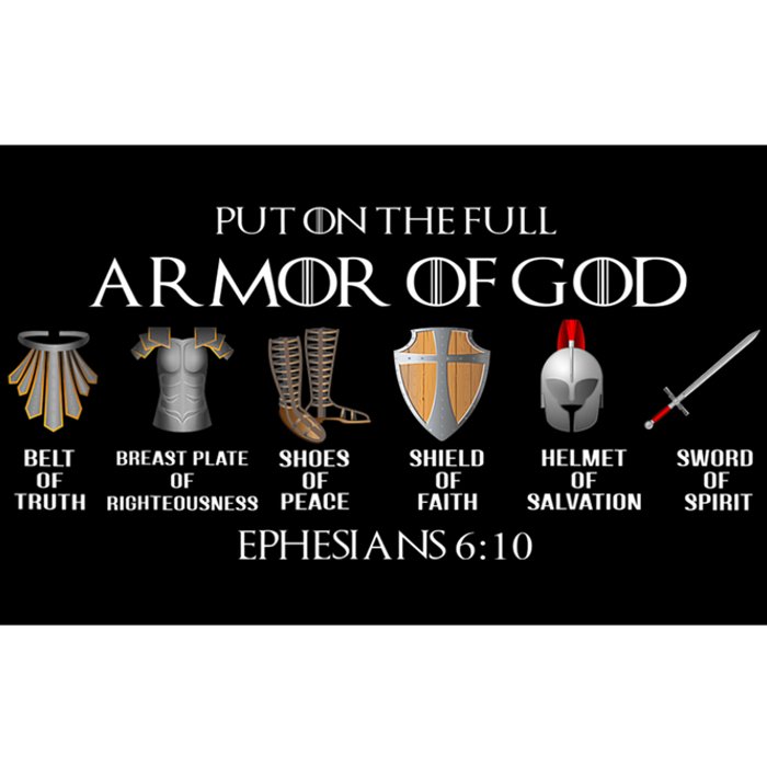 Put On The Full Armor Of God Belt Of Truth Breast Plate Of Bumper Sticker