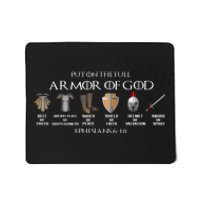 Put On The Full Armor Of God Belt Of Truth Breast Plate Of Mousepad