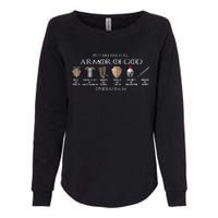 Put On The Full Armor Of God Belt Of Truth Breast Plate Of Womens California Wash Sweatshirt