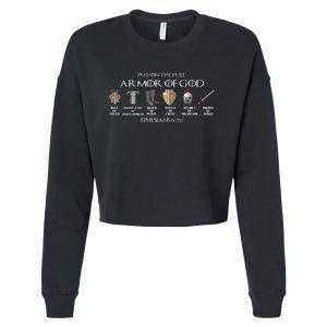 Put On The Full Armor Of God Belt Of Truth Breast Plate Of Cropped Pullover Crew