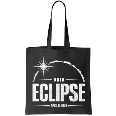 Path Of Totality Ohio 2024 April 8 2024 Eclipse Tote Bag