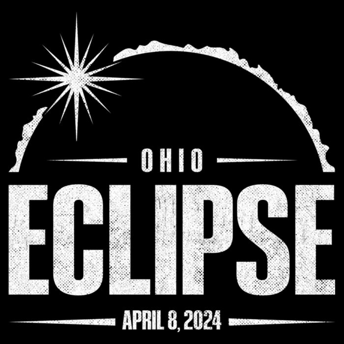 Path Of Totality Ohio 2024 April 8 2024 Eclipse Toddler T-Shirt