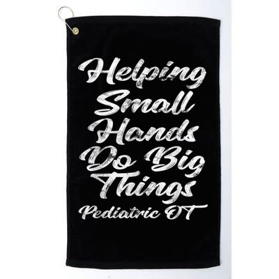 Pediatric Occupational Therapy OT Golf Towel