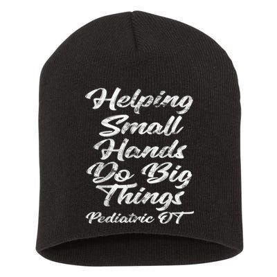 Pediatric Occupational Therapy OT Short Acrylic Beanie