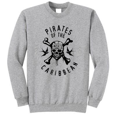 Pirates Of The Caribbean Skull & Bones Tall Sweatshirt