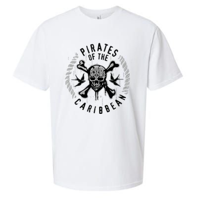 Pirates Of The Caribbean Skull & Bones Sueded Cloud Jersey T-Shirt