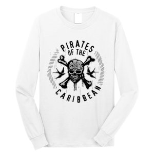 Pirates Of The Caribbean Skull & Bones Long Sleeve Shirt