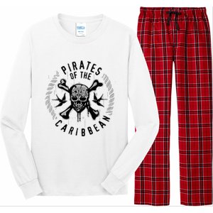 Pirates Of The Caribbean Skull & Bones Long Sleeve Pajama Set