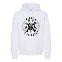 Pirates Of The Caribbean Skull & Bones Premium Hoodie