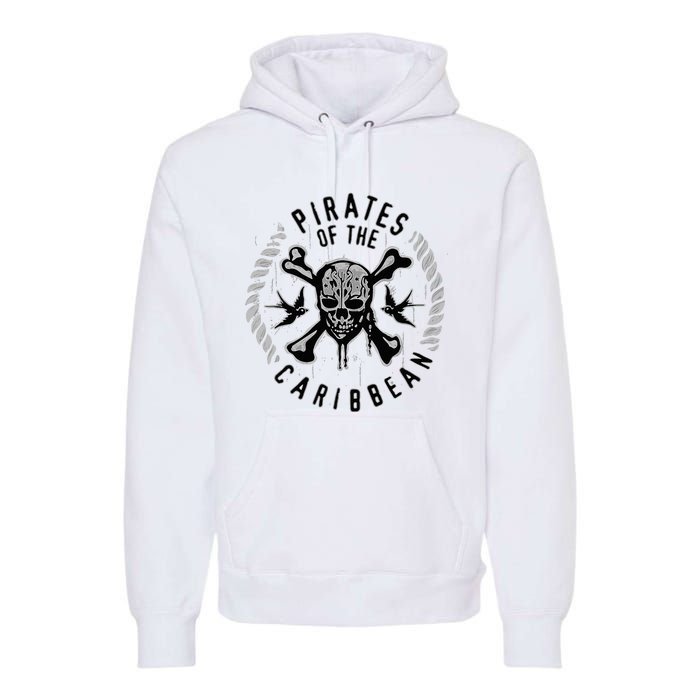 Pirates Of The Caribbean Skull & Bones Premium Hoodie