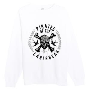 Pirates Of The Caribbean Skull & Bones Premium Crewneck Sweatshirt