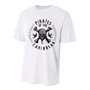 Pirates Of The Caribbean Skull & Bones Performance Sprint T-Shirt