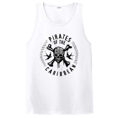 Pirates Of The Caribbean Skull & Bones PosiCharge Competitor Tank