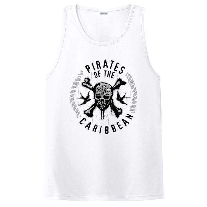 Pirates Of The Caribbean Skull & Bones PosiCharge Competitor Tank