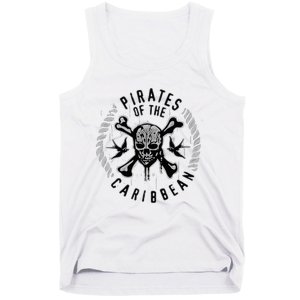 Pirates Of The Caribbean Skull & Bones Tank Top