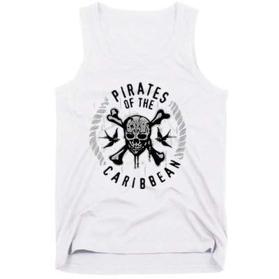 Pirates Of The Caribbean Skull & Bones Tank Top