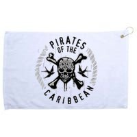 Pirates Of The Caribbean Skull & Bones Grommeted Golf Towel