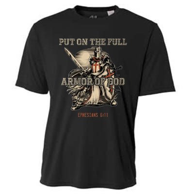 Put On The Full Armor Of God Christian Religious Cooling Performance Crew T-Shirt