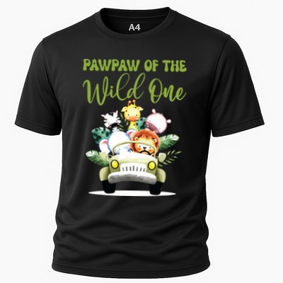Pawpaw Of The Wild One 1st Birthday Safari Family Matching Performance Shirt