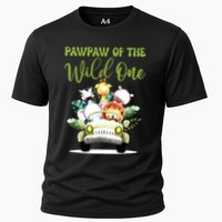 Pawpaw Of The Wild One 1st Birthday Safari Family Matching Cooling Performance Crew T-Shirt